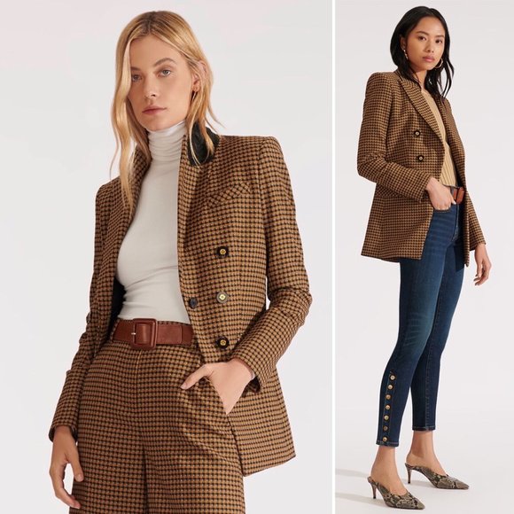 Veronica Beard Jackets & Blazers - NWT Veronica Beard Fortuna Dickey Jacket in Camel